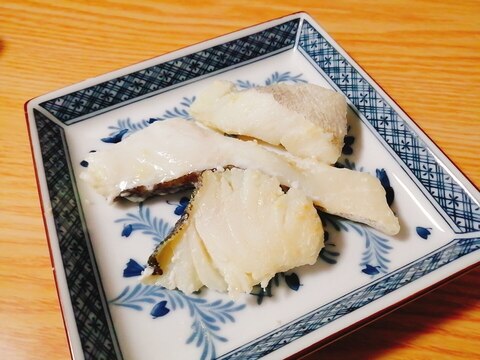 鱈の生姜風味焼き